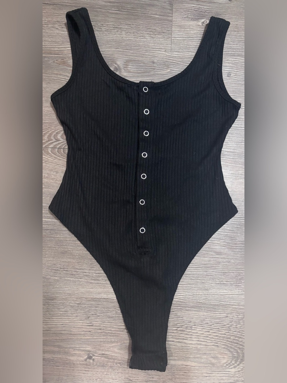 NWOT Dolls Kill / Poster Grl Black Werk The Mirror Tank Bodysuit